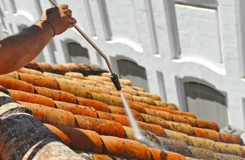 Nettoyage de toitures - Vandeins